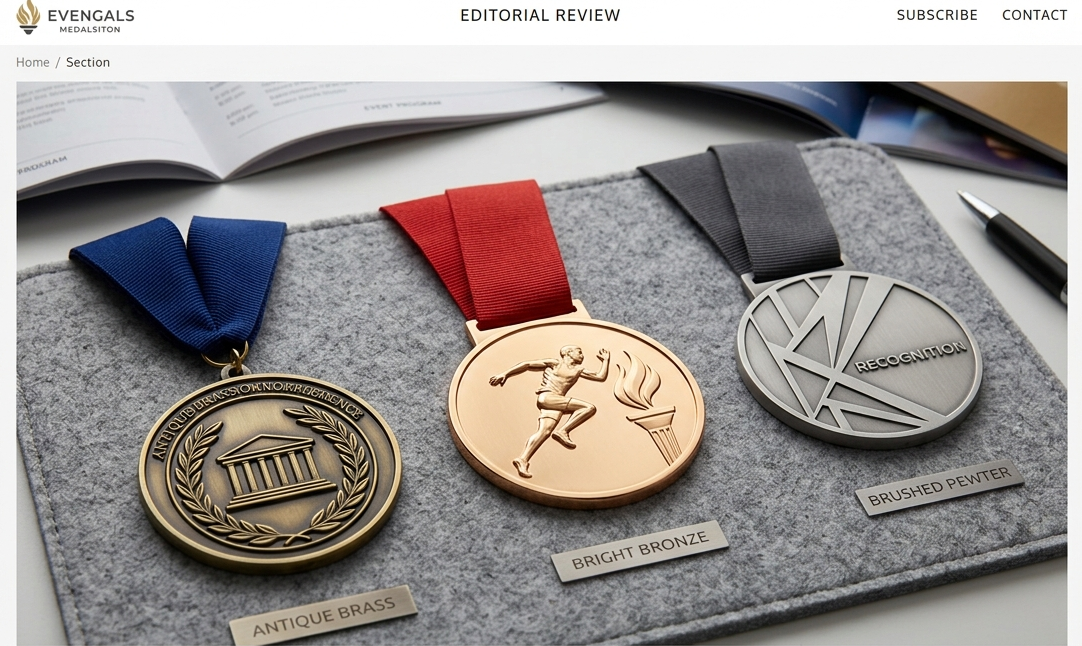 Choosing the Right Medal Finish