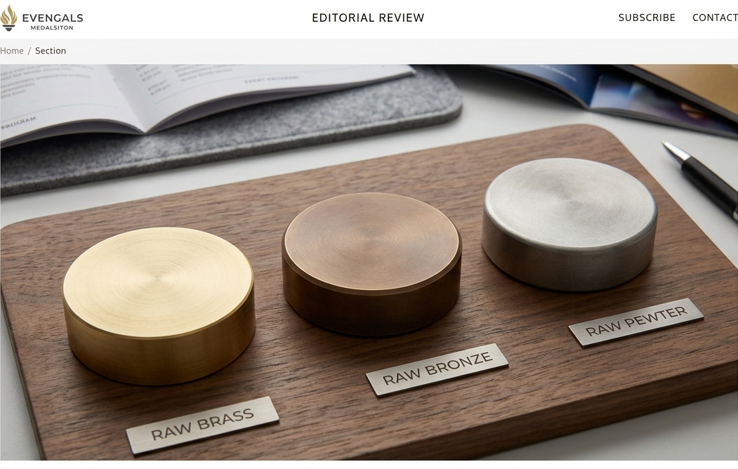 Brass vs Bronze vs Pewter